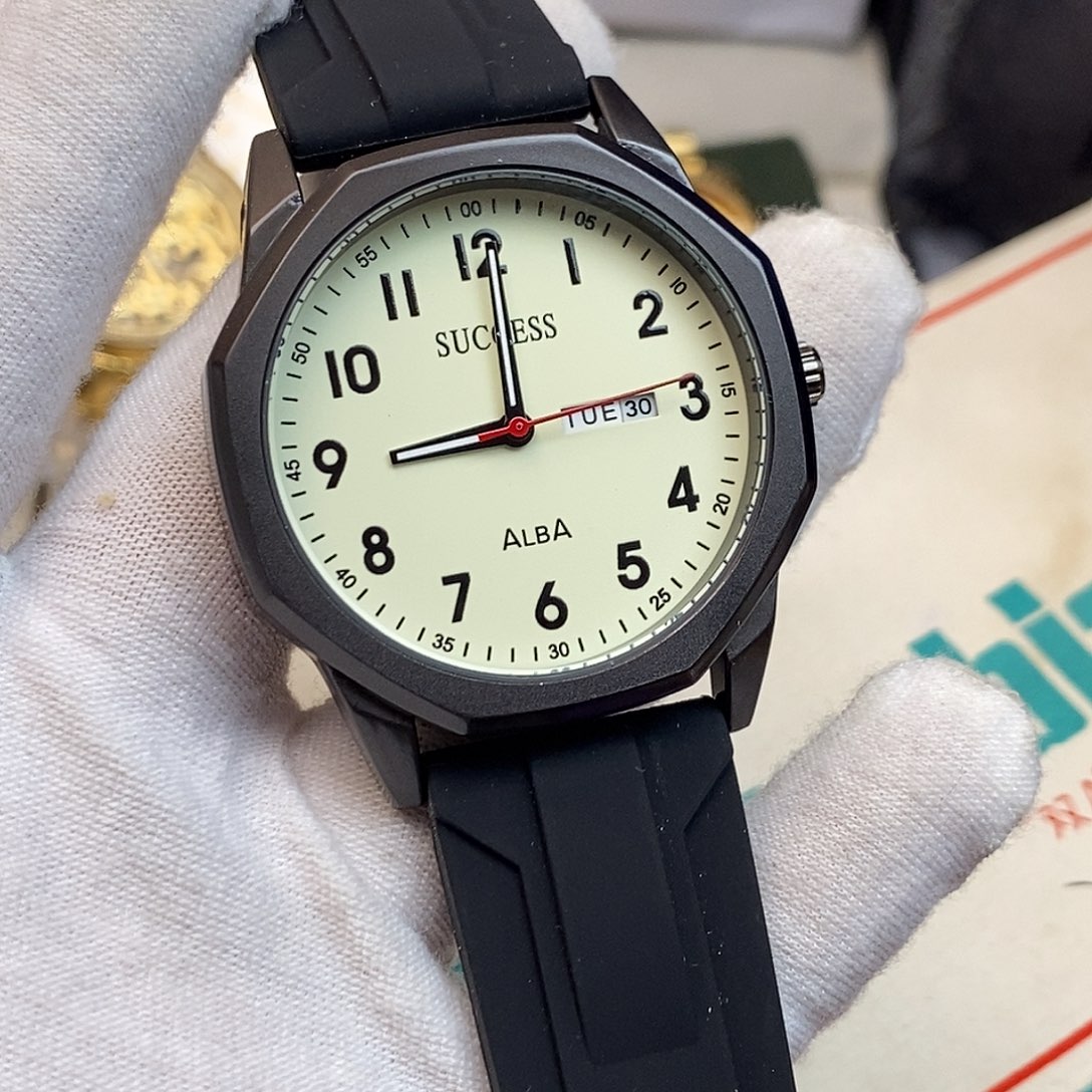 钢镀金石英机芯60米