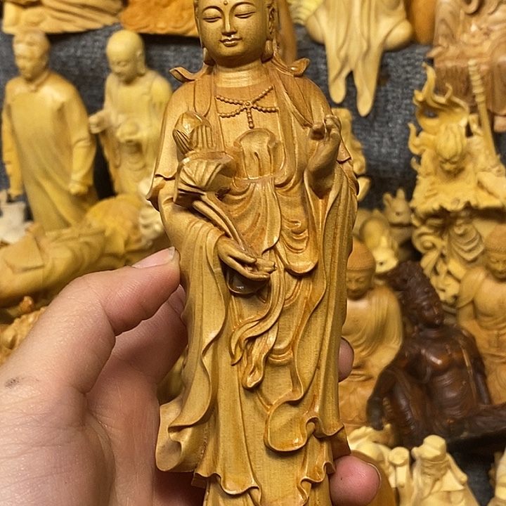 黄杨木黄杨木瑕疵观音