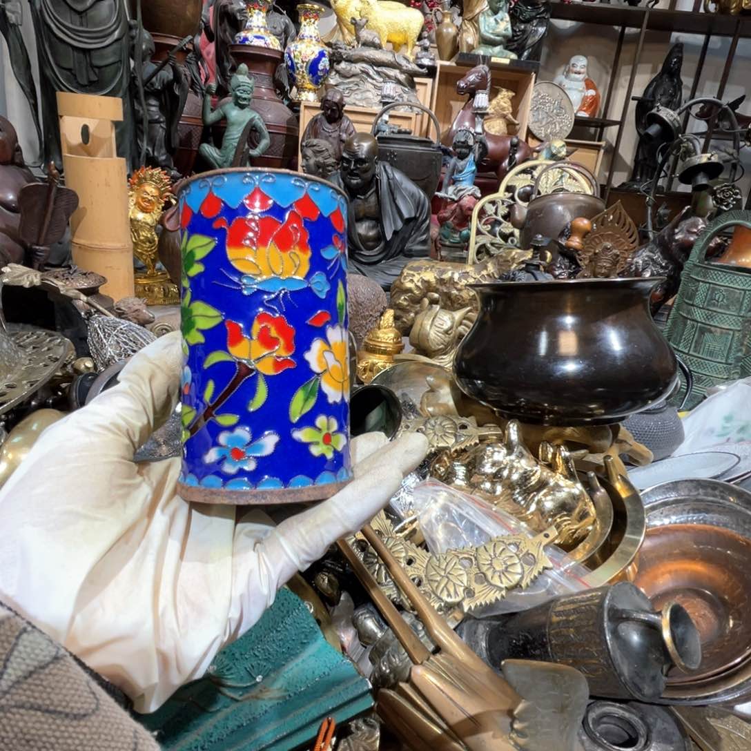 大阪回流铜器摆件24