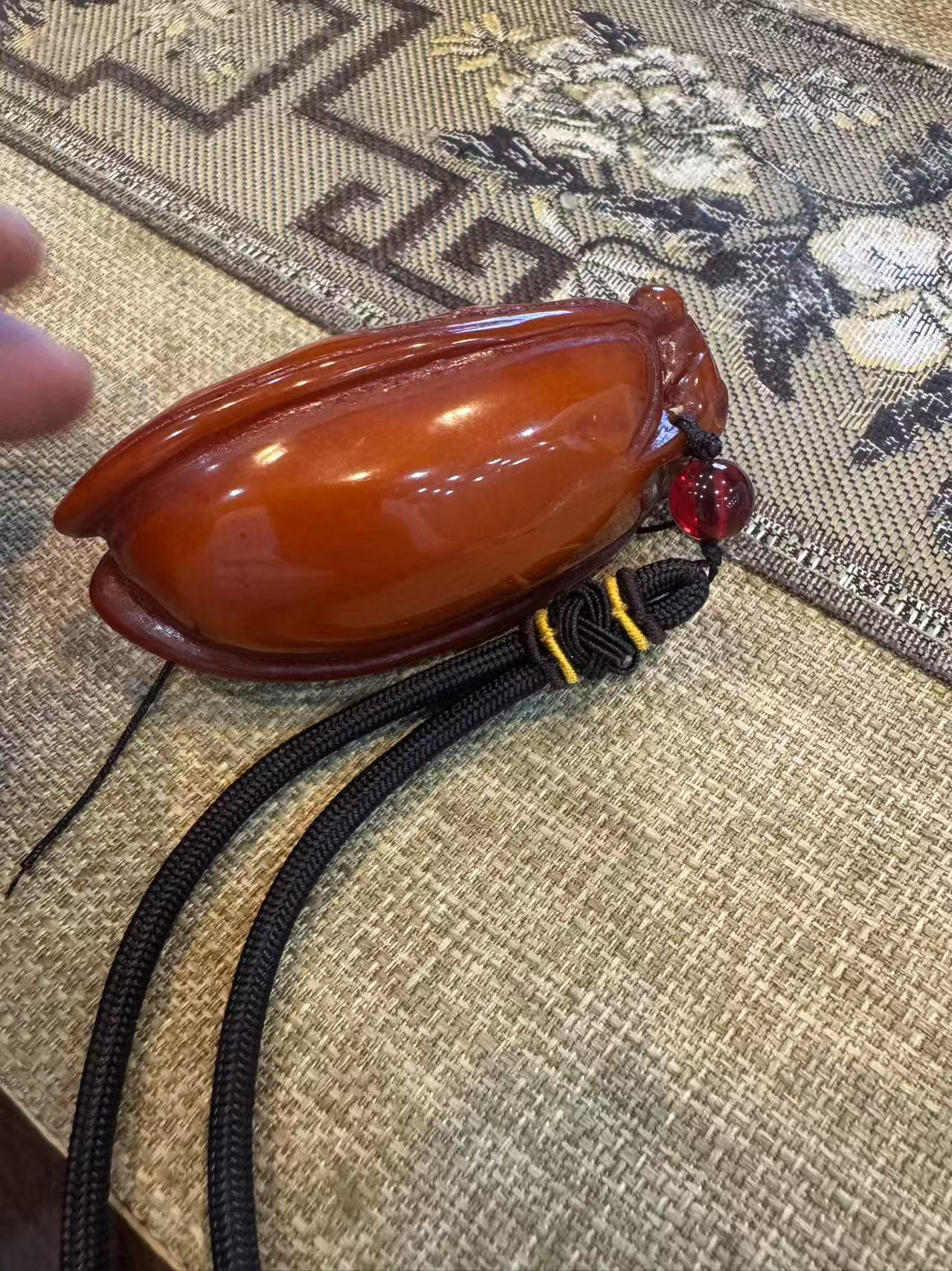 棉球推荐专拍链接&一鸣惊人手把件ML0661