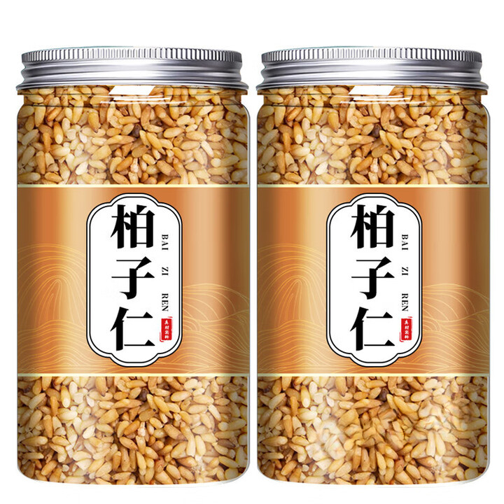 特级柏子仁正品柏子仁中材干货野生柏子仁百合枸杞泡水喝睡眠茶
