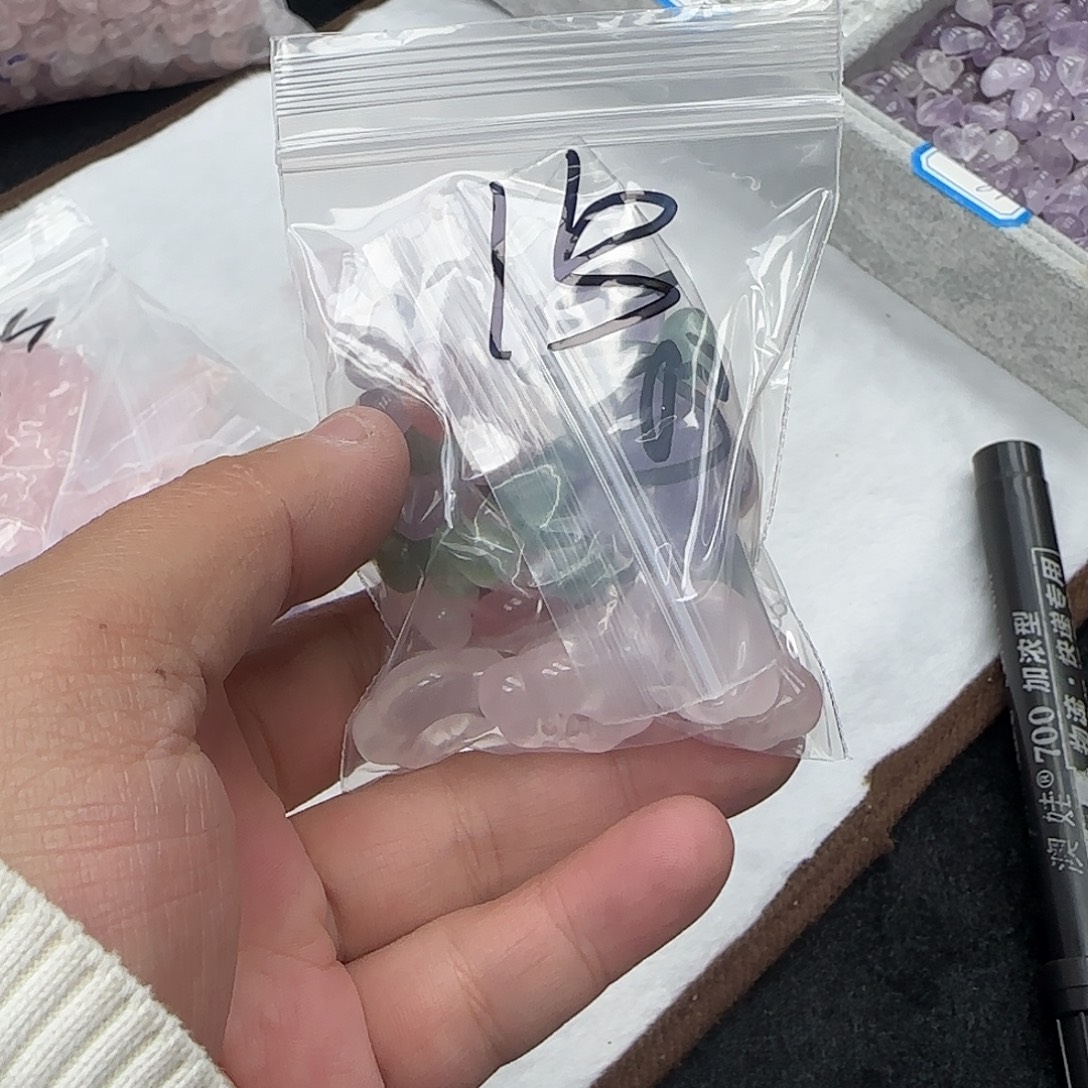 M***M芙蓉石珠宝半成品未镶嵌1号