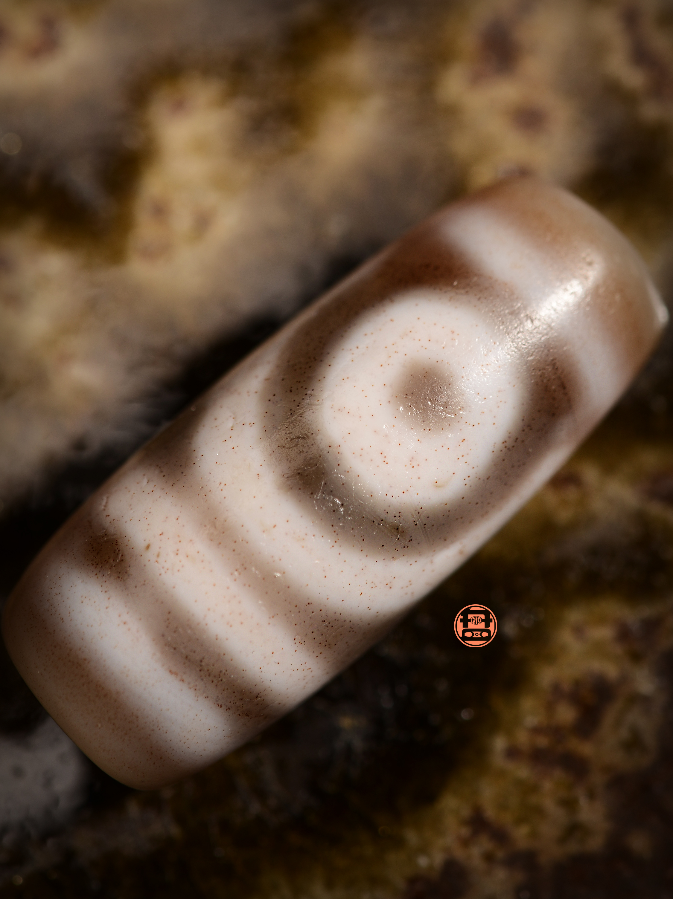 小卢 L手工定制锁骨链（现代染色玛瑙缠丝玛瑙如意二眼天珠制品）