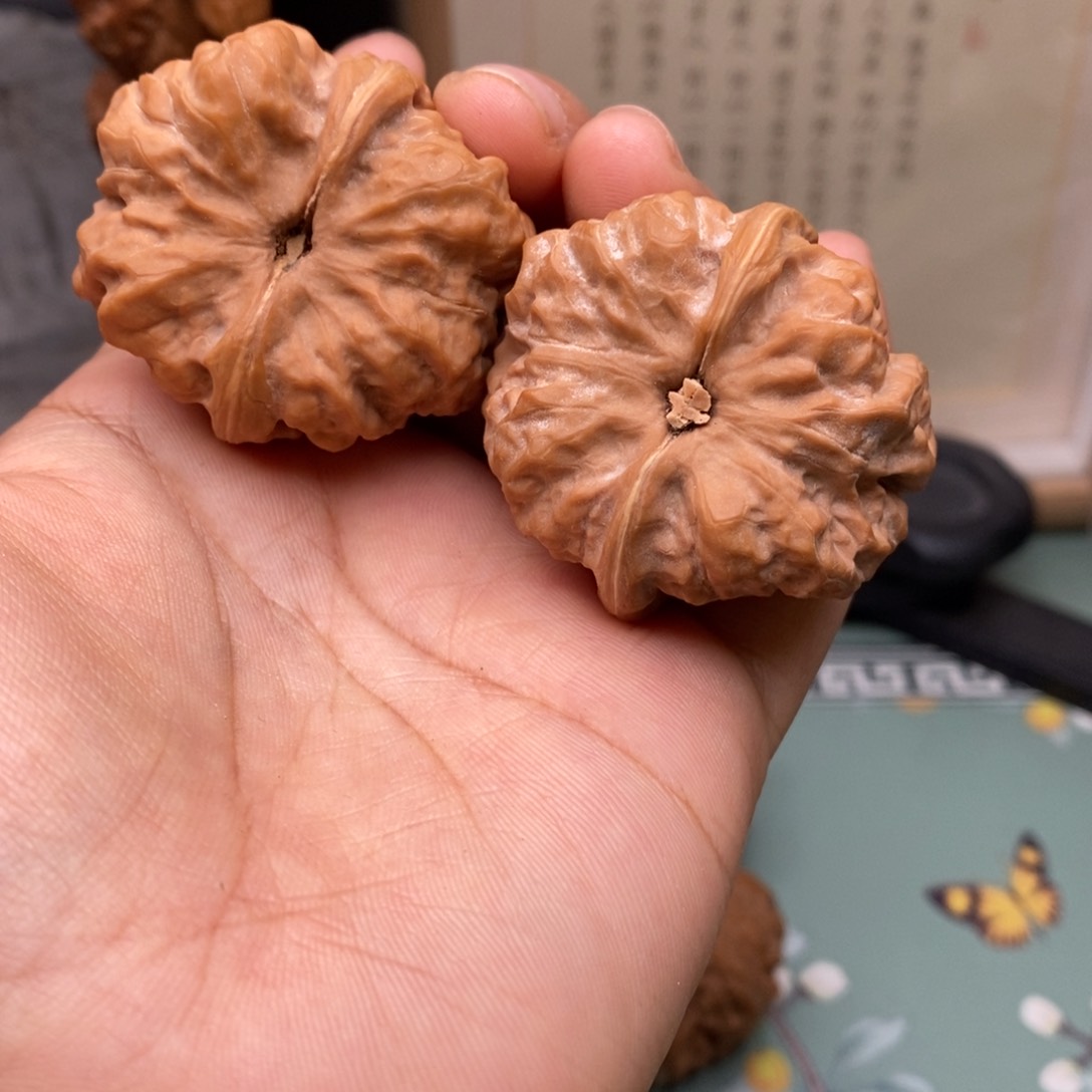 文玩核桃把件38蛤蟆头179