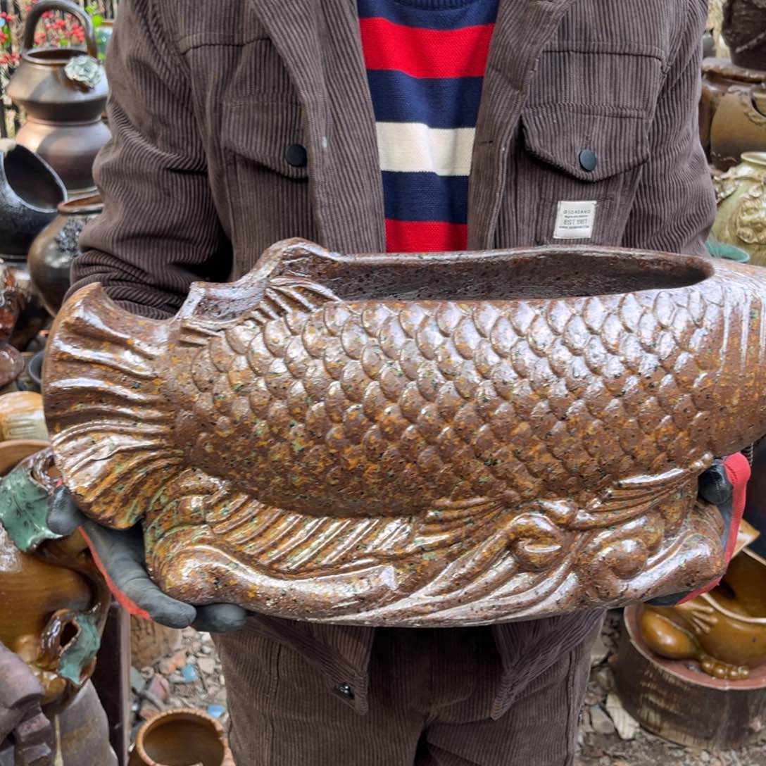 红陶高22长33宽14无孔瑕