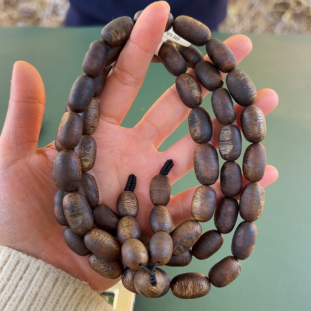 沉香手串陆河留疤沉水浮46克卡1.0多样性发一条