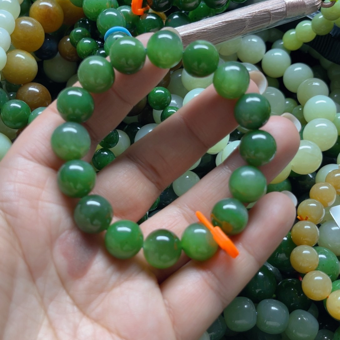 和田玉手链未镶嵌