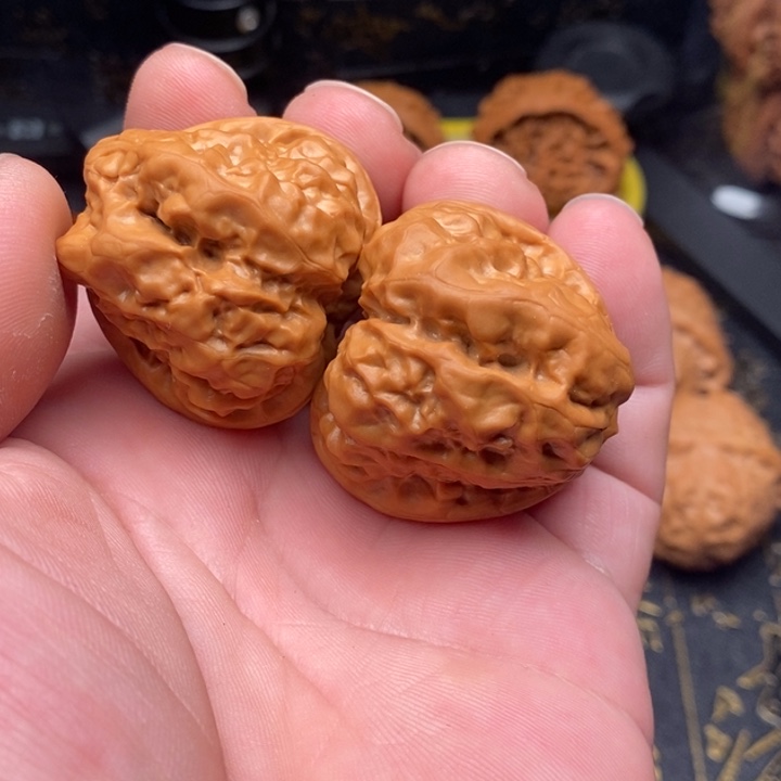 文玩核桃把件文玩蛤蟆头