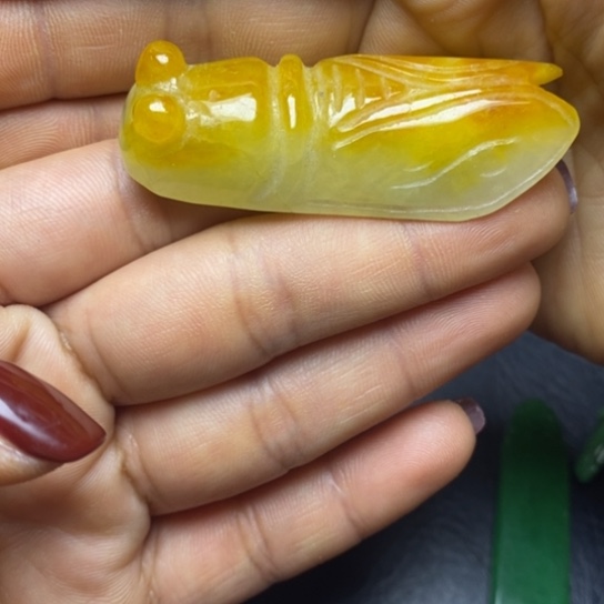 和田玉（糖玉）挂件未镶嵌