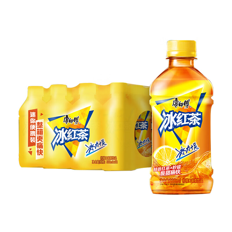 康师傅冰红茶330ml*12瓶YZ