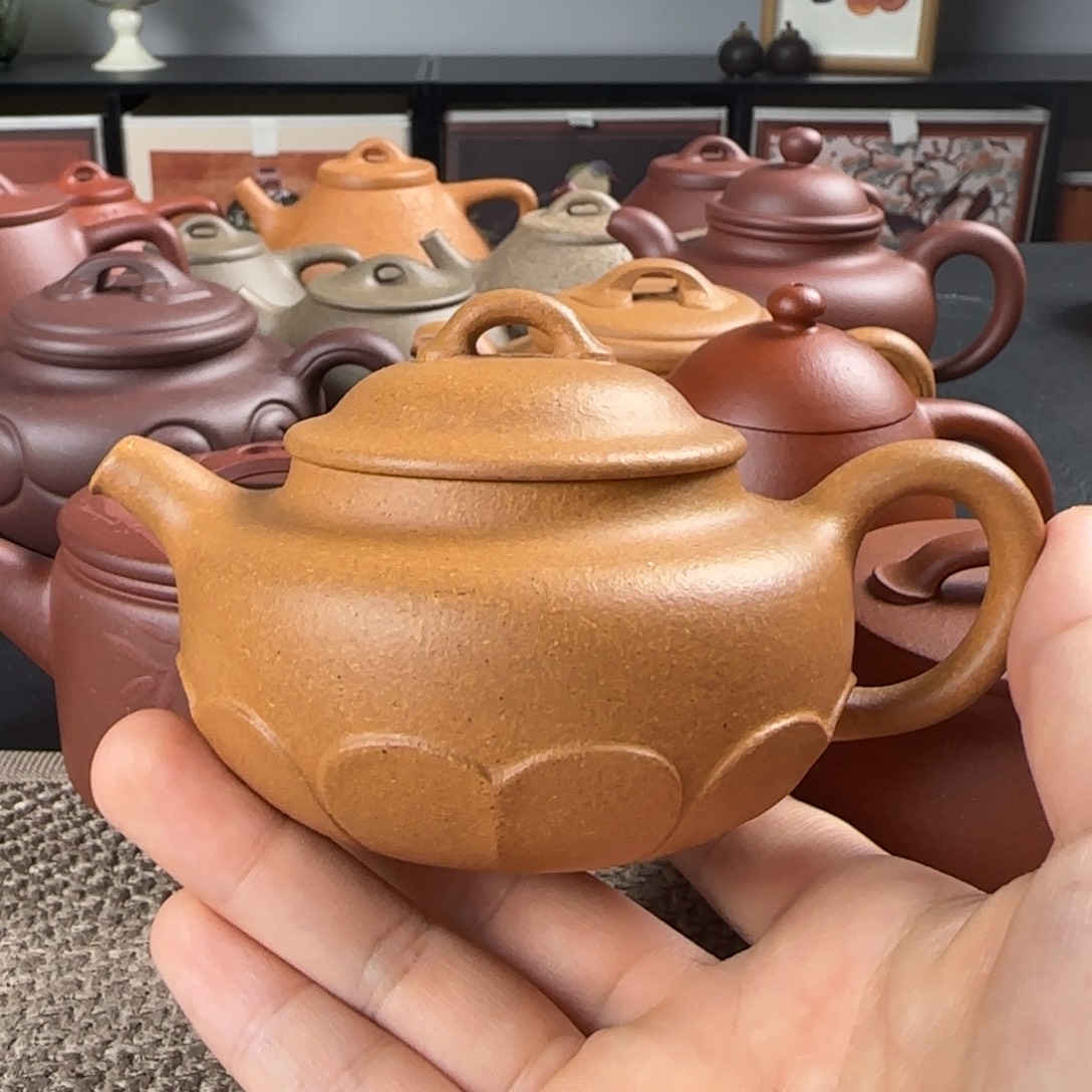 F***R茶壶紫砂微瑕繁花