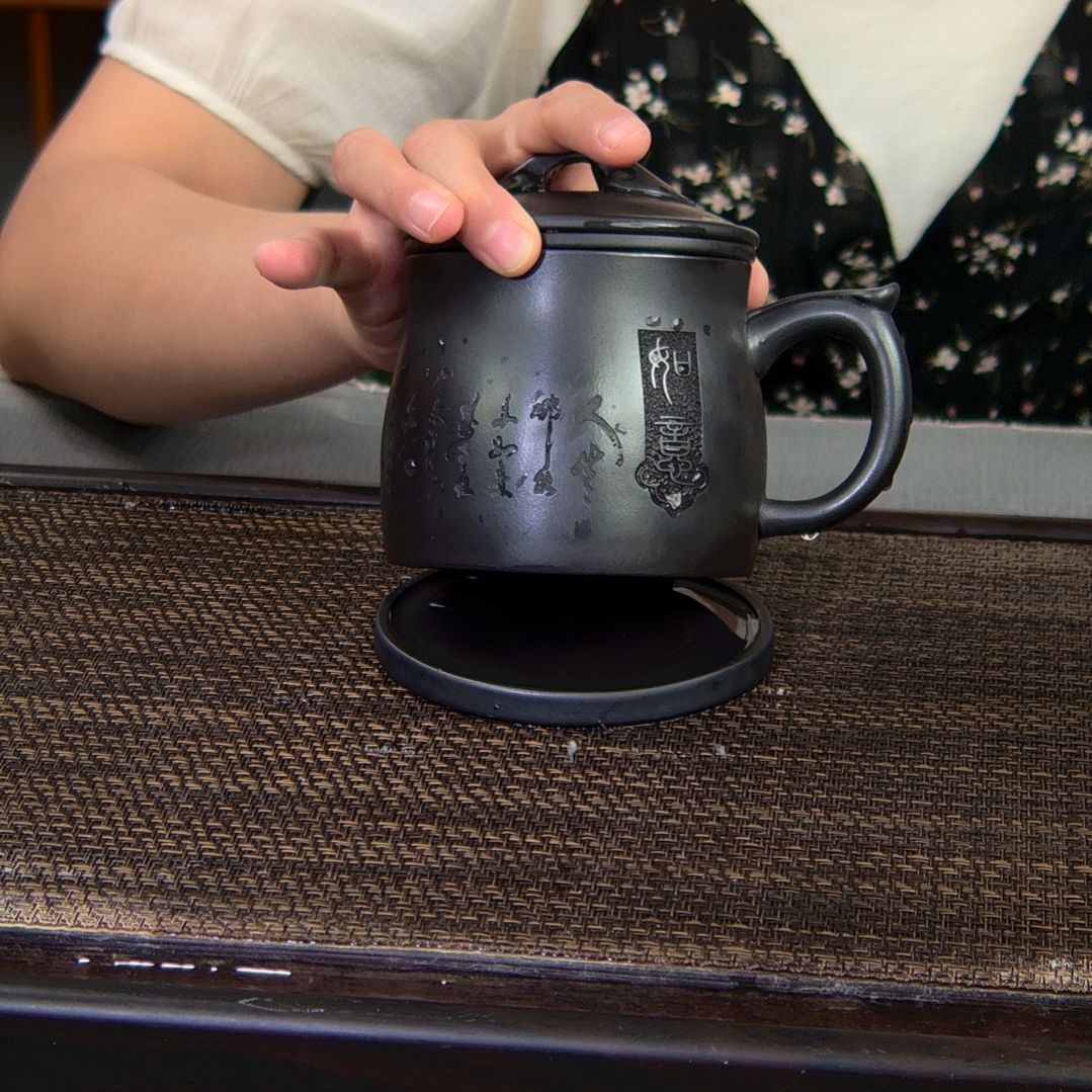 茶杯紫砂高货放漏