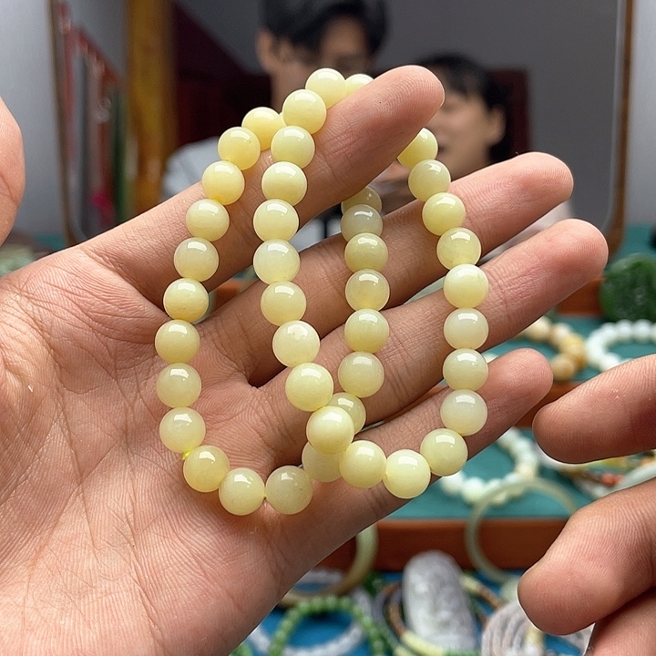 手链未镶嵌和田玉多样性发其一