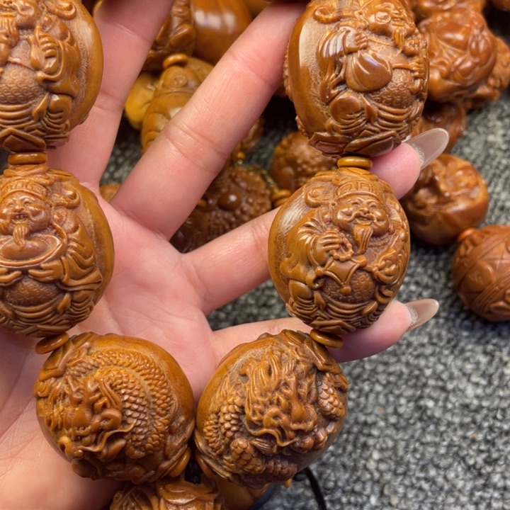 橄榄核手串陈****过橄榄核