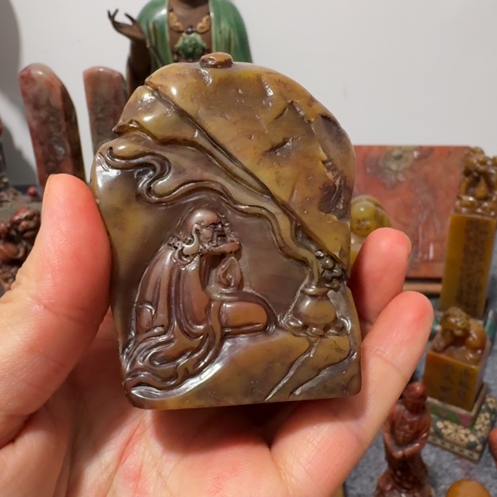 安***福石材手工艺品摆件