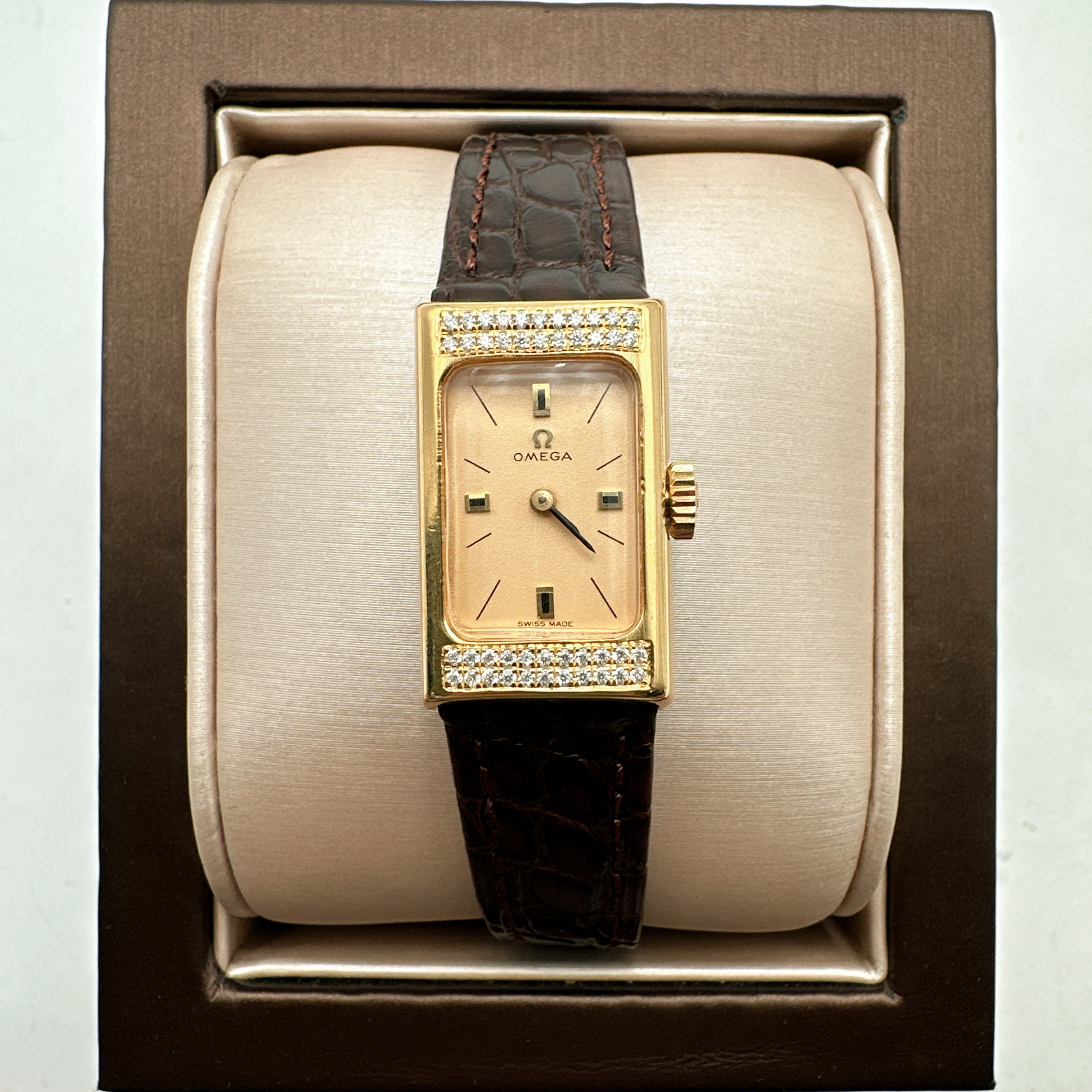 95新 Omega/欧米茄 欧米茄10123手动后钻赠送表带赠送手链