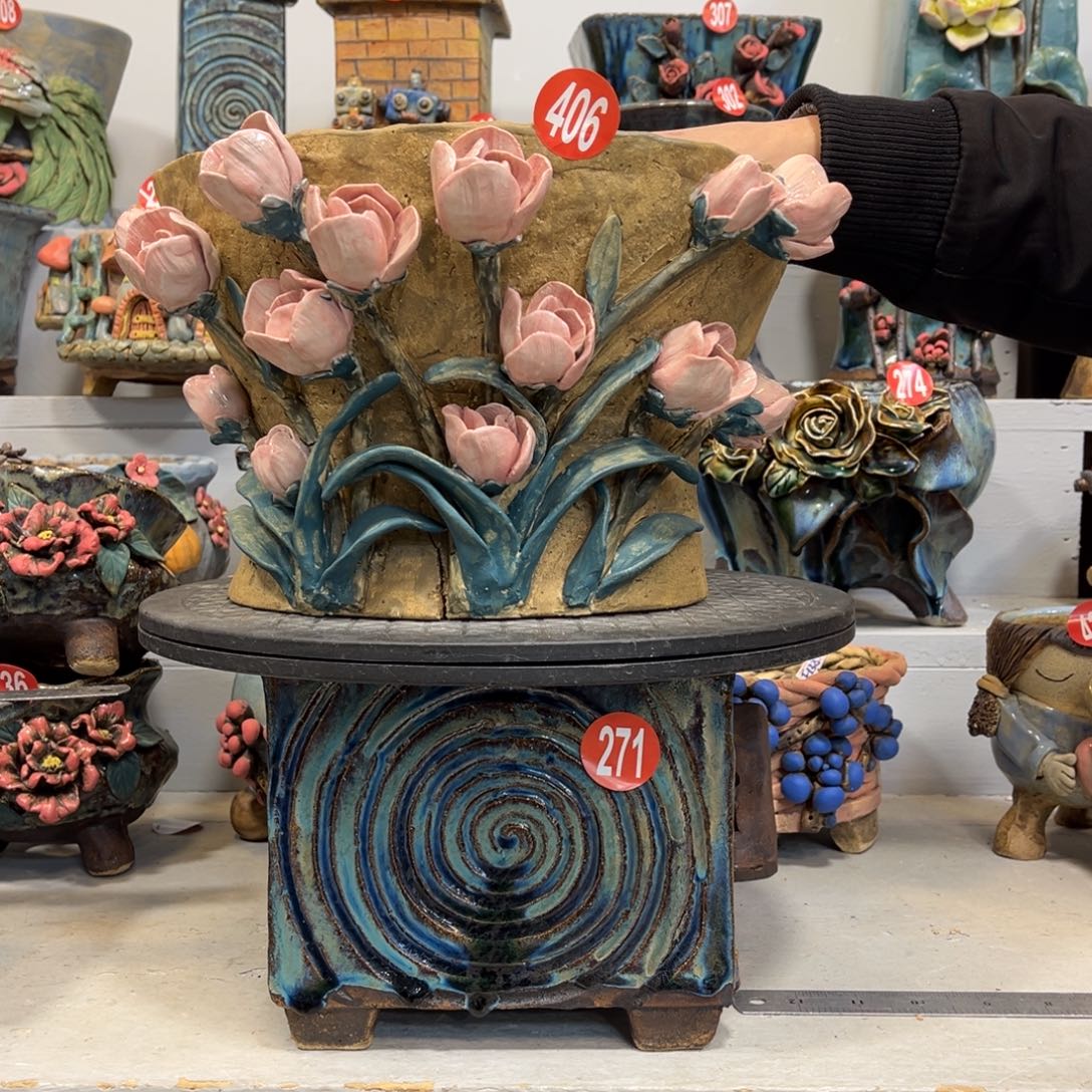 陶瓷406 号陶然花器新年福利