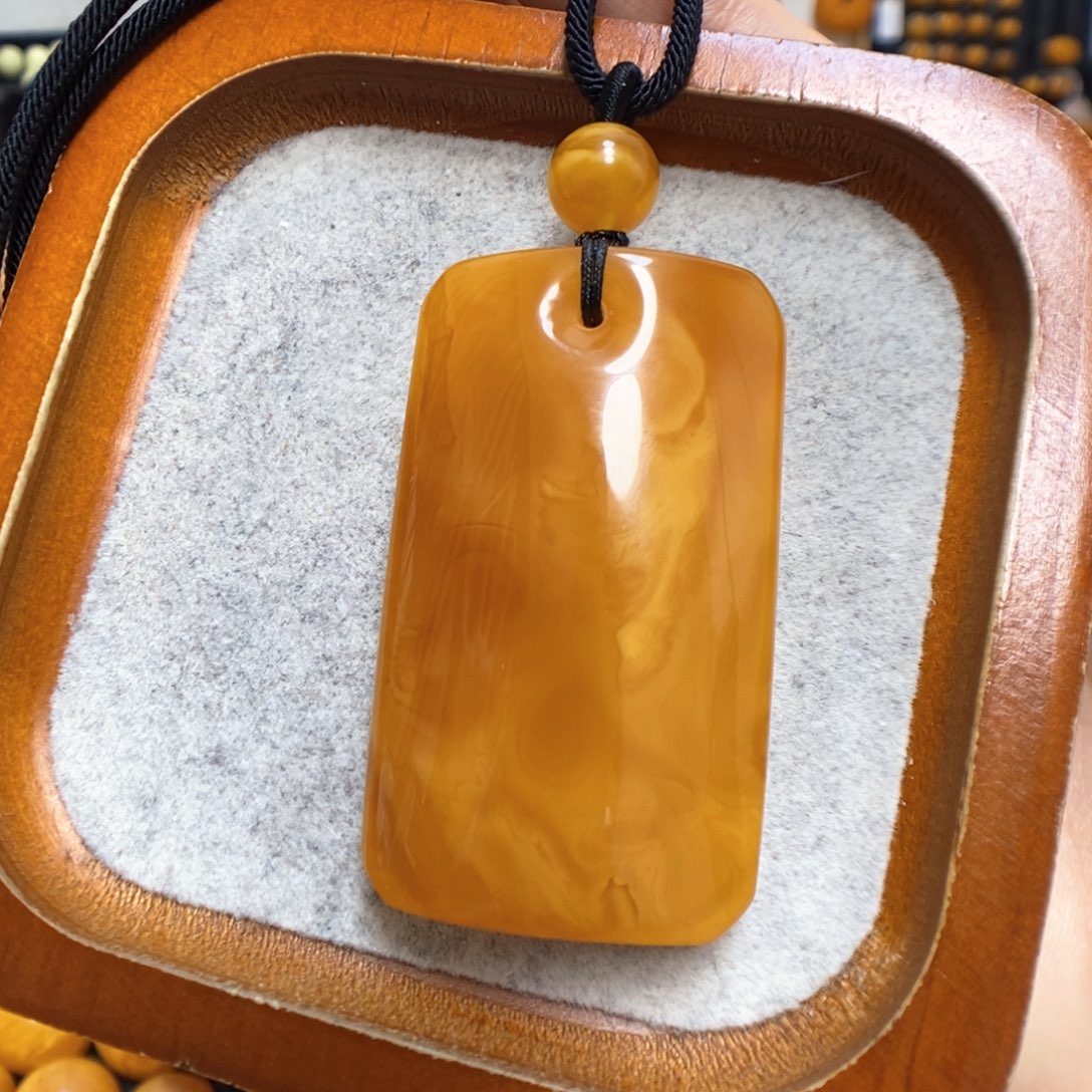 蜜蜡颈饰未镶嵌蜜蜡