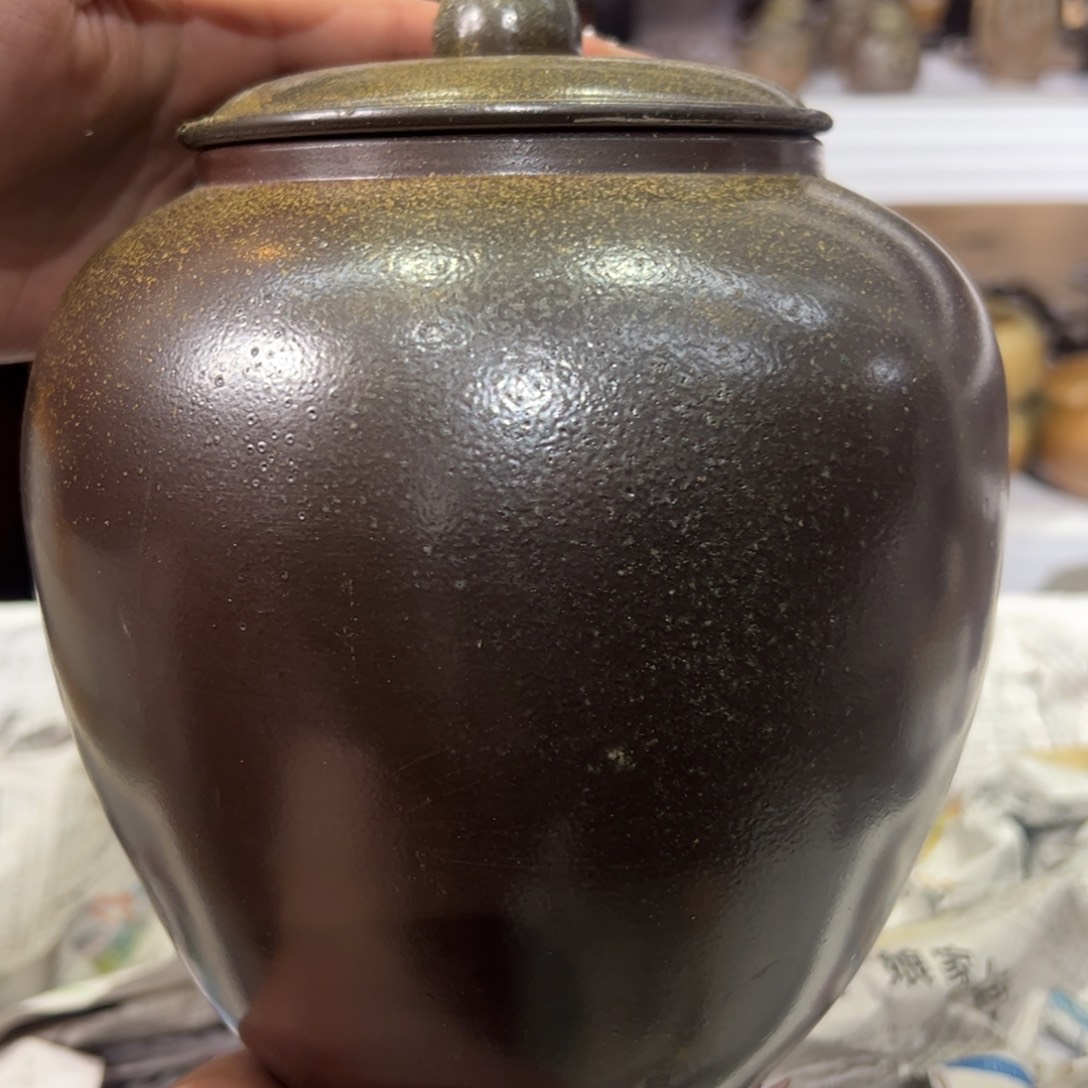 贵台龙窑柴烧茶壶95