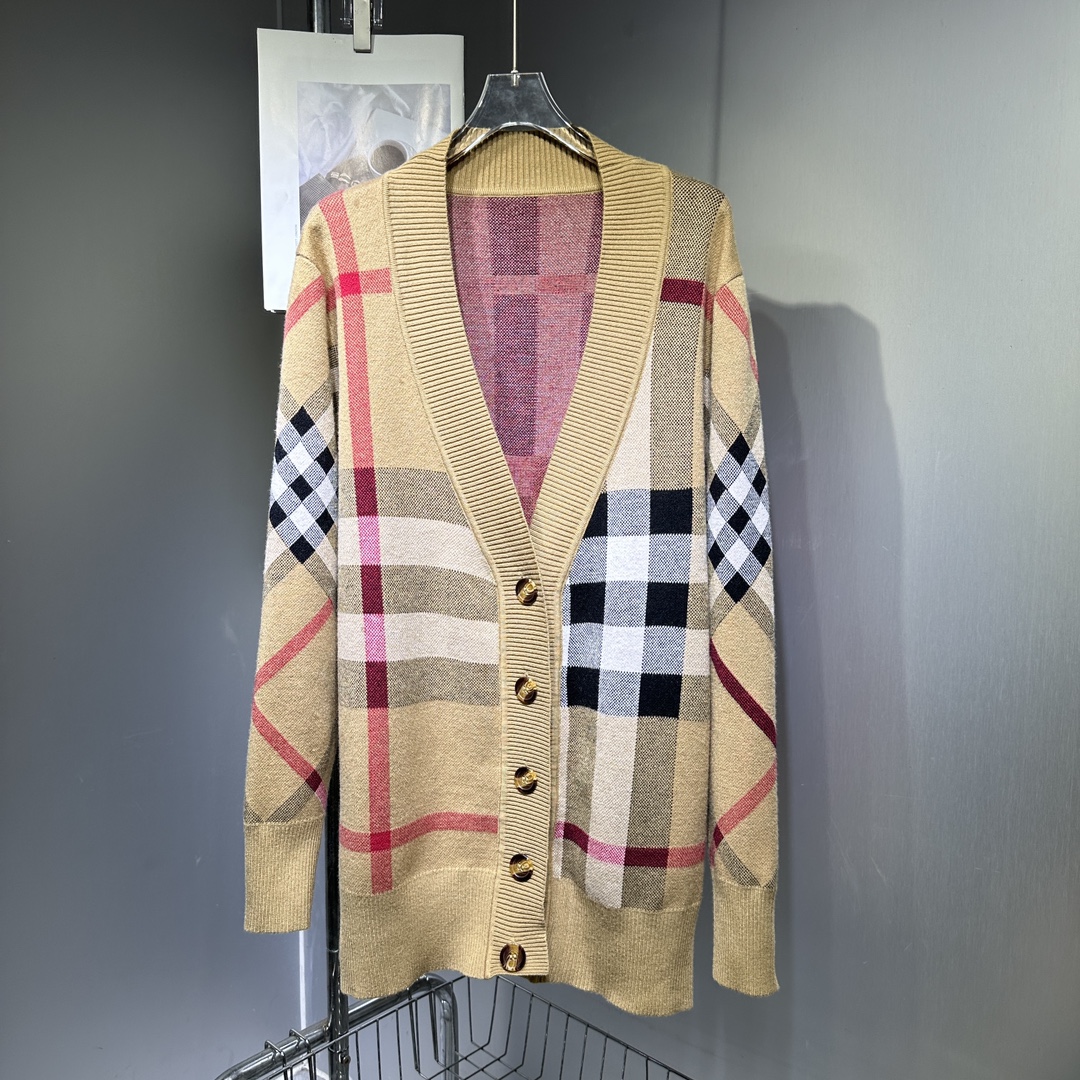 复古休闲领慵懒港风针织开衫长袖时尚保暖毛衣外套上衣