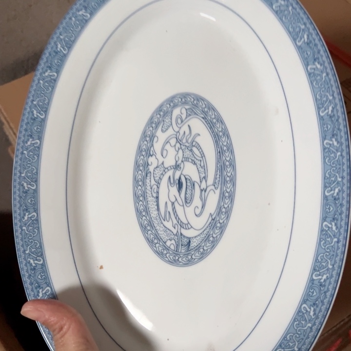 杯十二寸中铁陶瓷一个