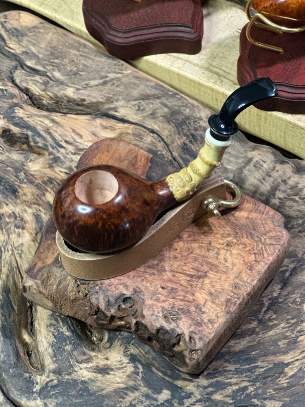 纯手工竹节弯斗 23口径 26深 大口径好燃烧
