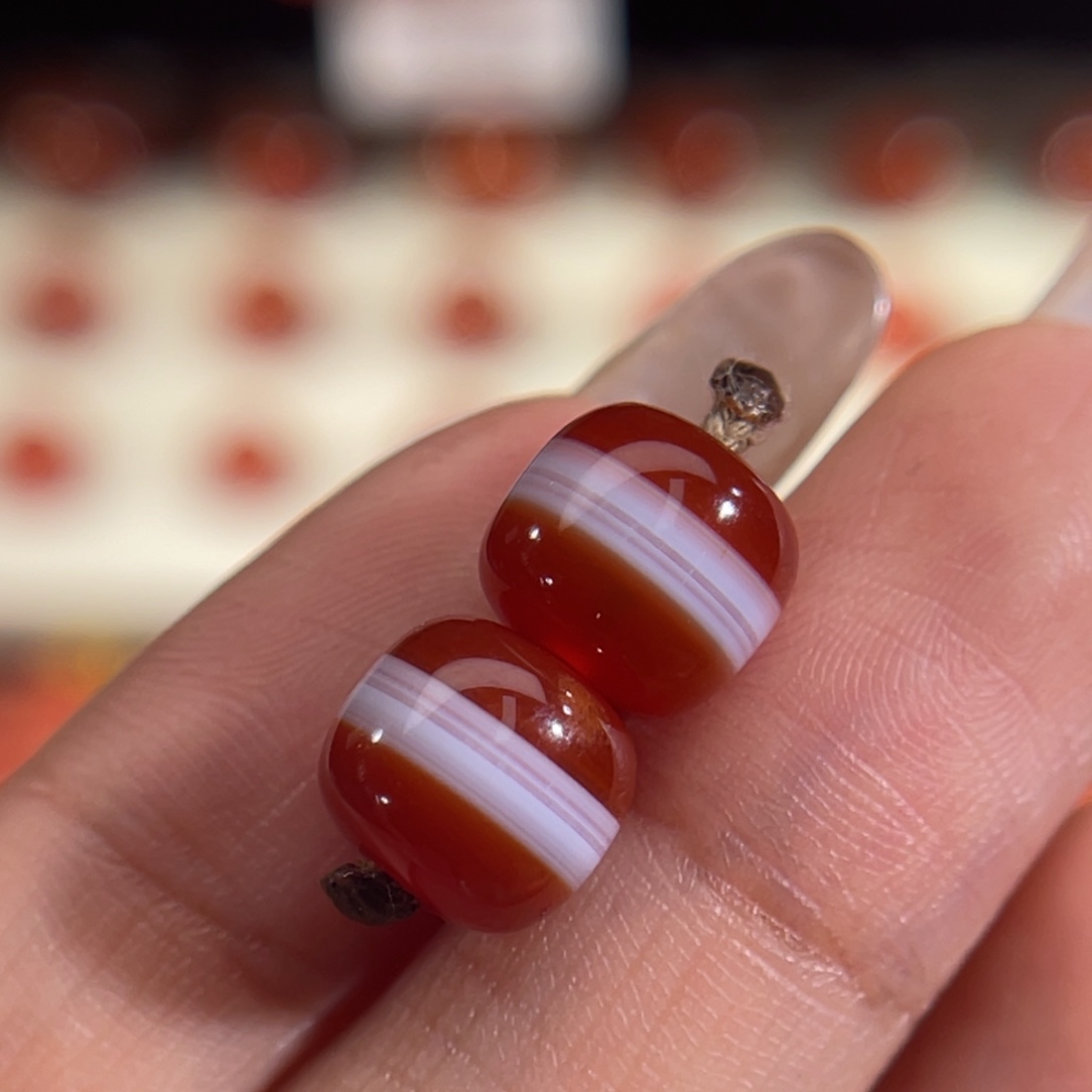 玛瑙/玉髓未镶嵌一线药师 8mm不换退