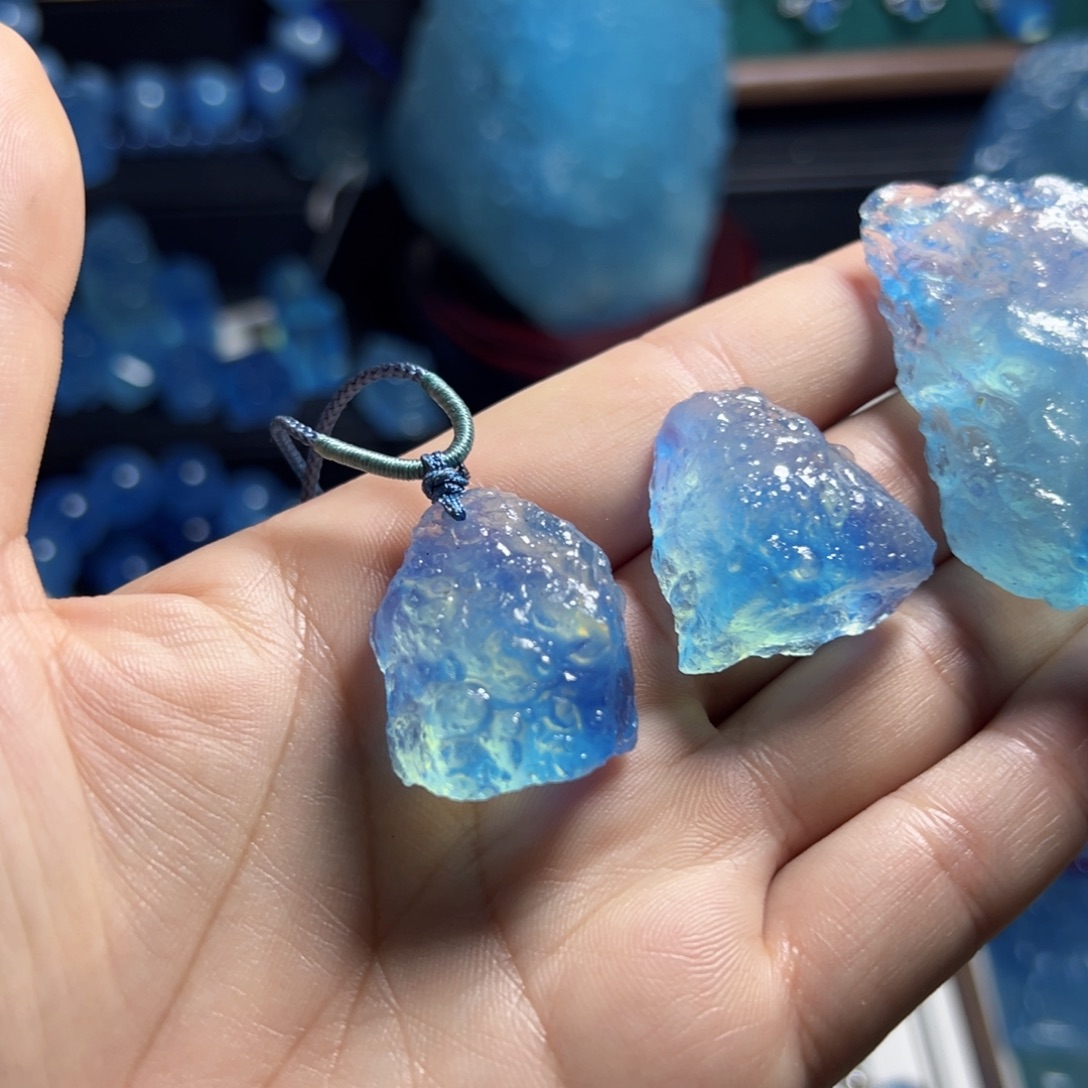 尔***光海蓝原石直播间专拍