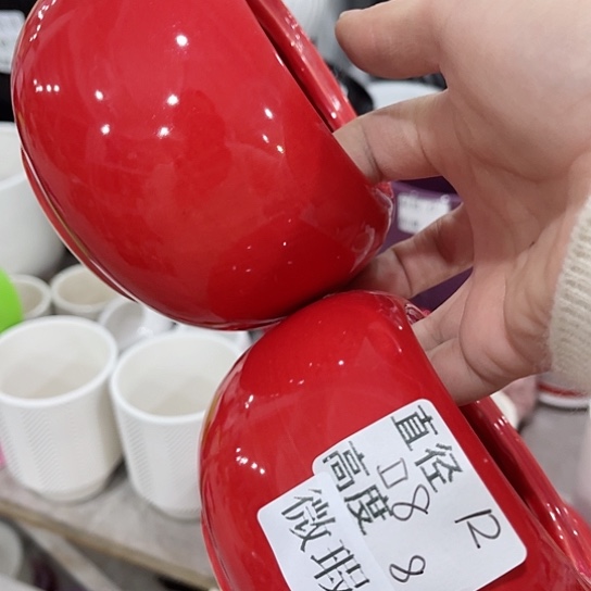 多肉绿植陶瓷花盆9.9包邮，有孔