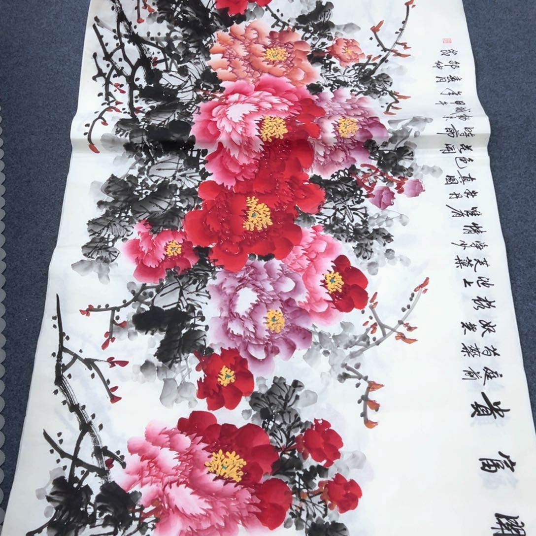 国画国画作品宣纸纯手绘