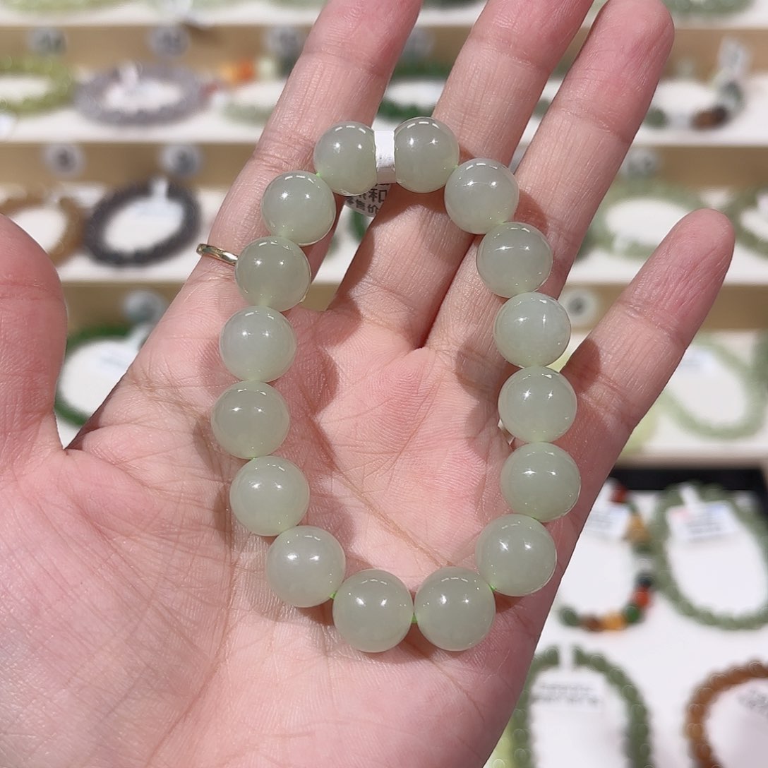 和田玉手链未镶嵌