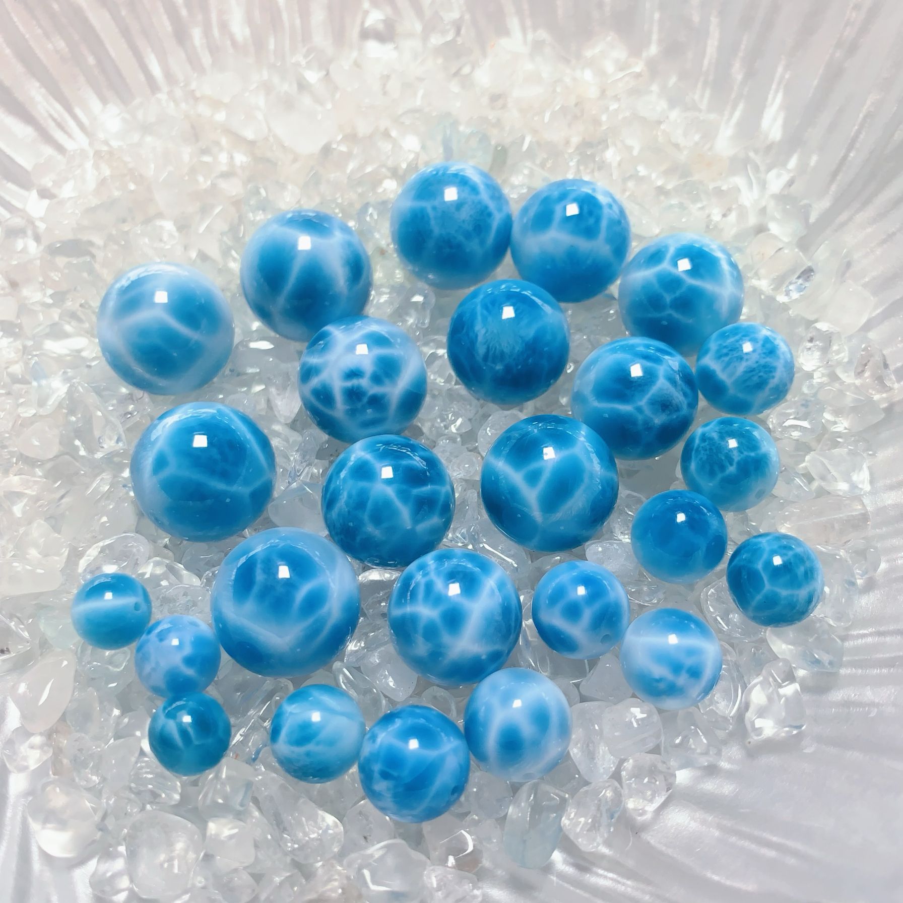 【海纹石】品牌高品海纹石单珠配珠