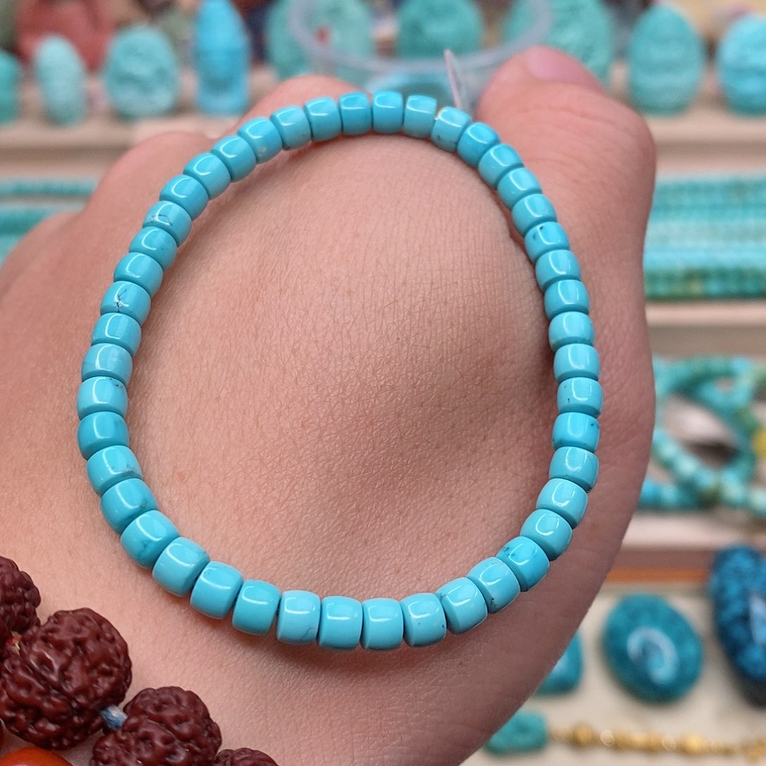 绿松石珠宝奇石未镶嵌