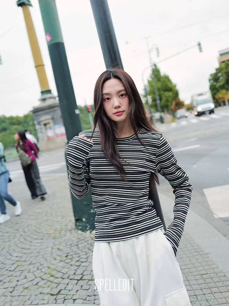 【薰衣草】韩国东大门正品/东大门打底短袖T恤合集