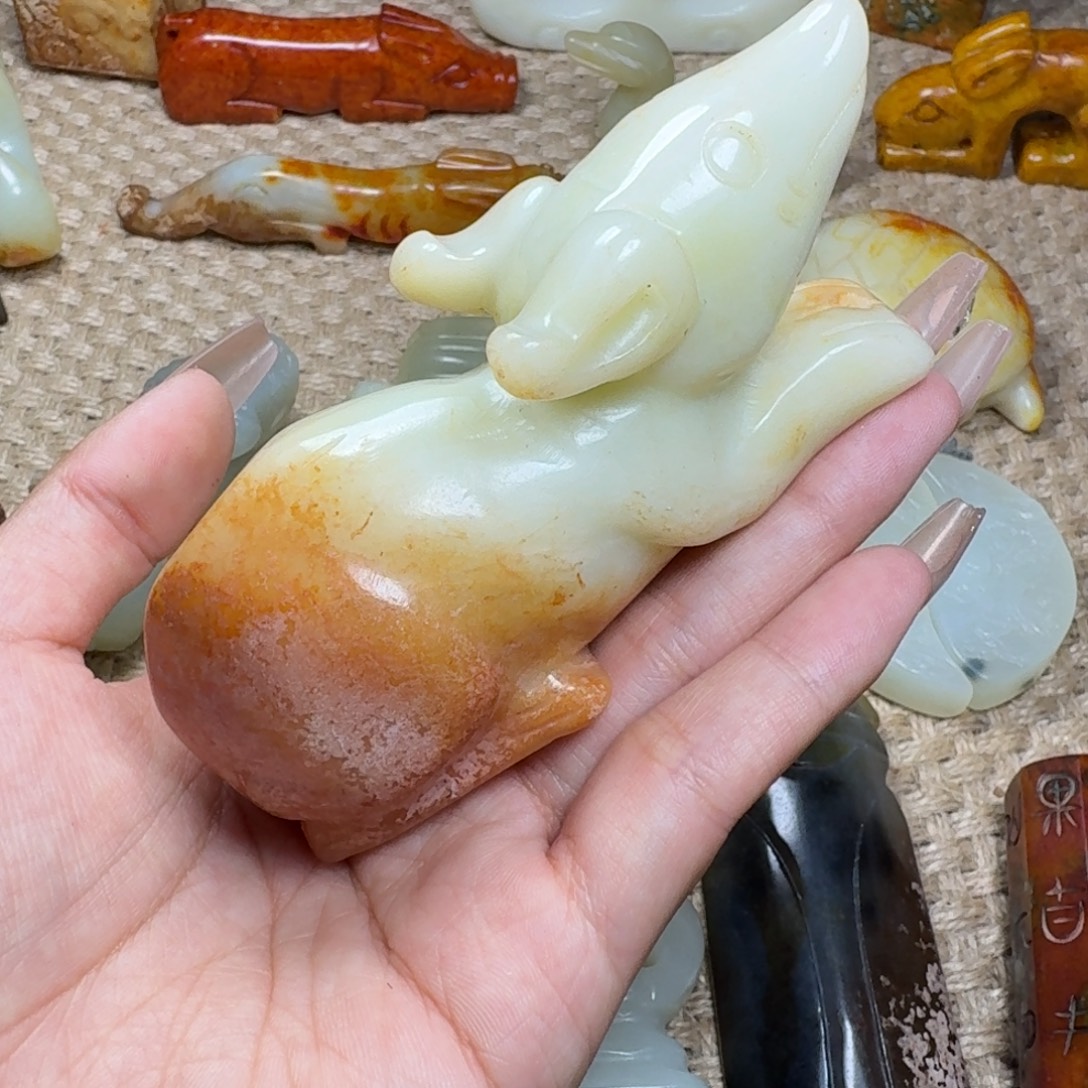 白玉菩提吊坠挂件