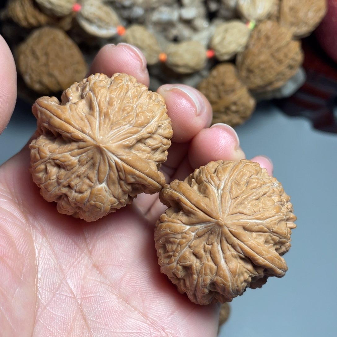 核桃手串/手链精品平谷凹底37加