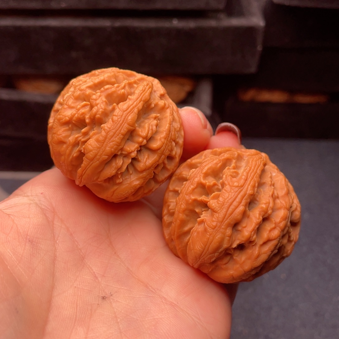把件文玩核桃秦岭核桃21