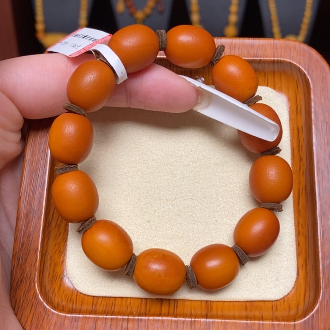 【闪购商品】蜜蜡手链未镶嵌手串