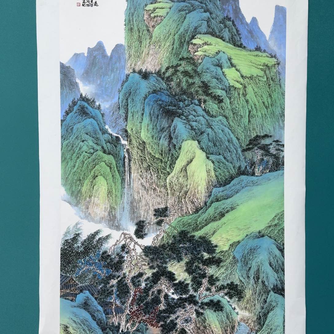 国画卫长林老师作品