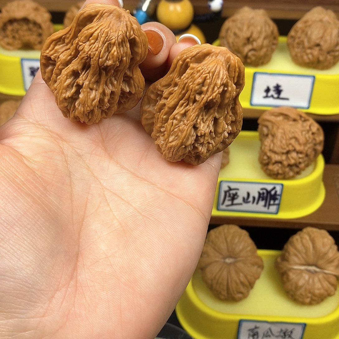 核桃葫芦 文玩/木作/... 文玩把件