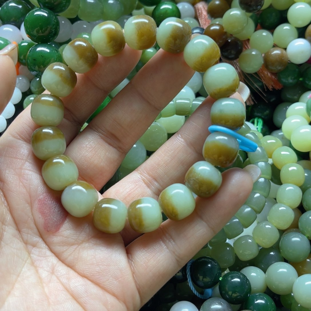 和田玉手链未镶嵌