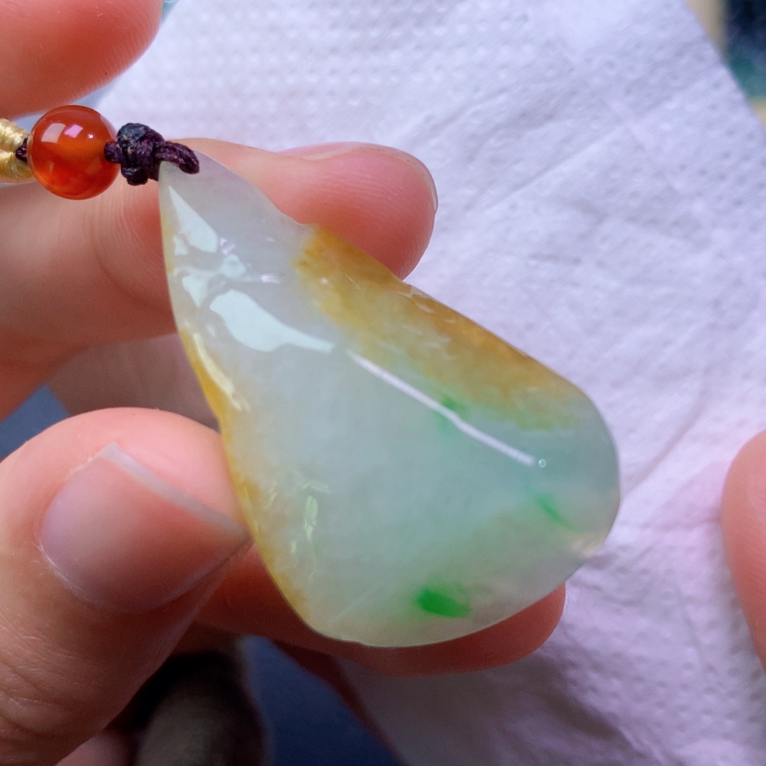 翡翠未镶嵌吊坠(不含链) 6884