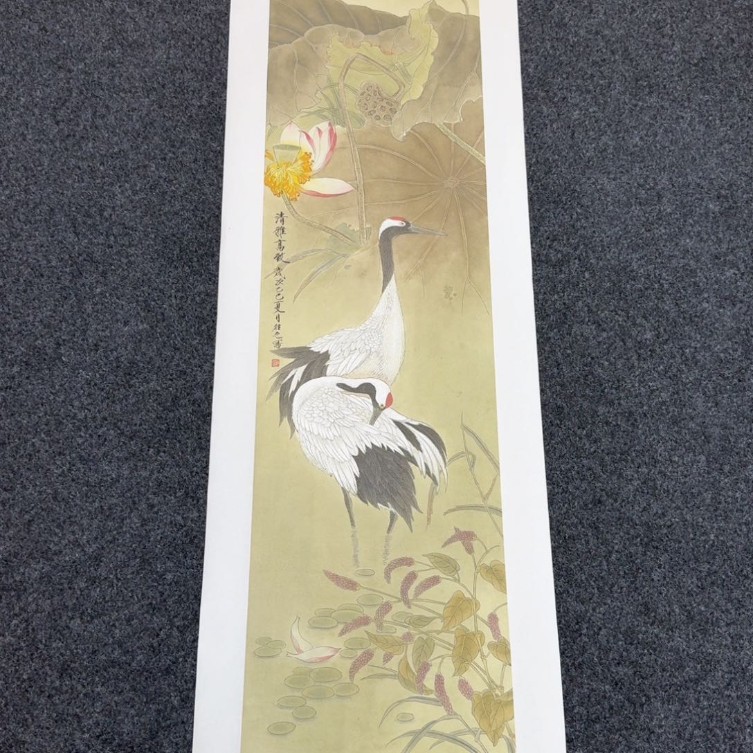 国画国画作品山水花鸟纯手绘