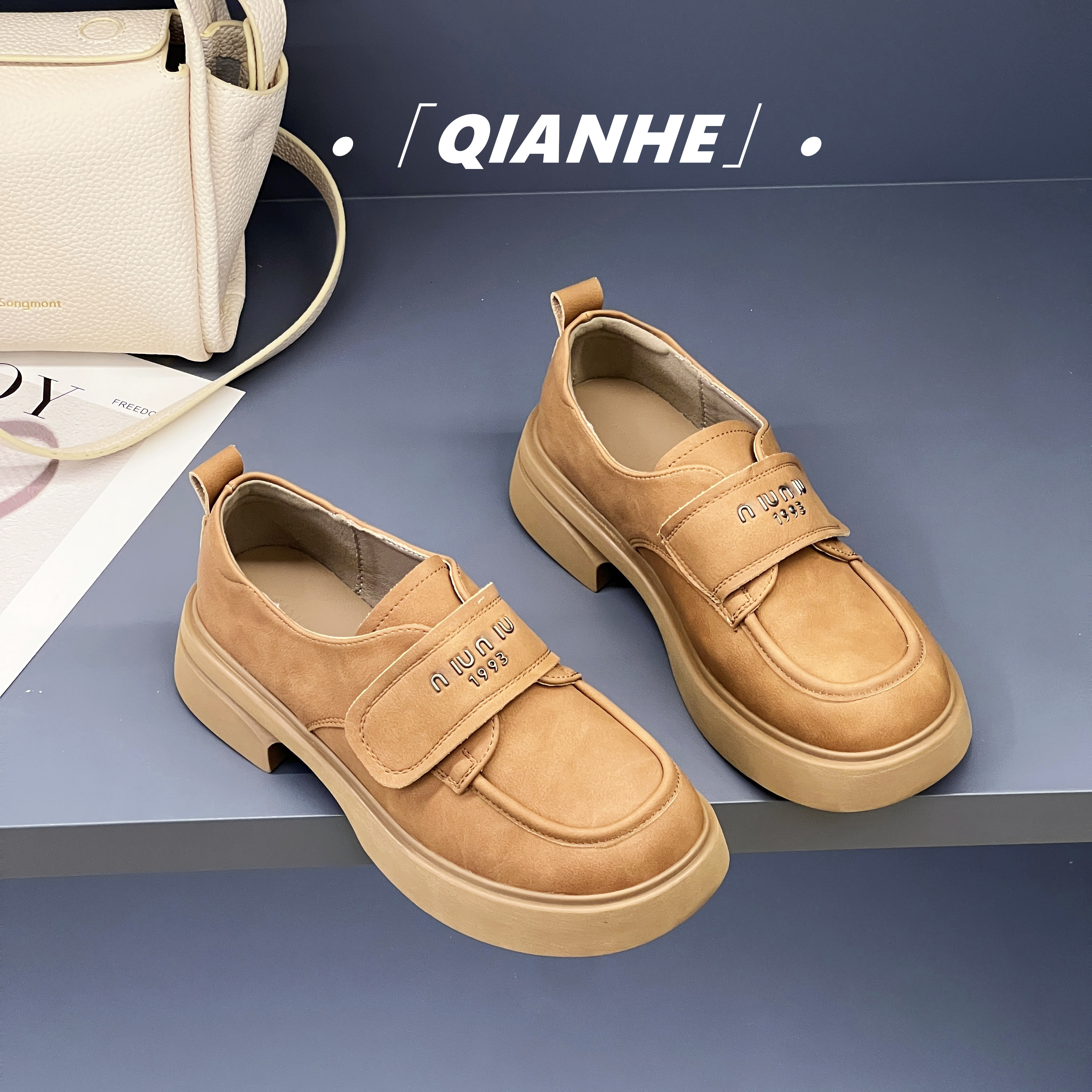 勃肯乐福鞋女2025百搭休闲小皮鞋  纯福利看好拍 别搞事谢谢（332）