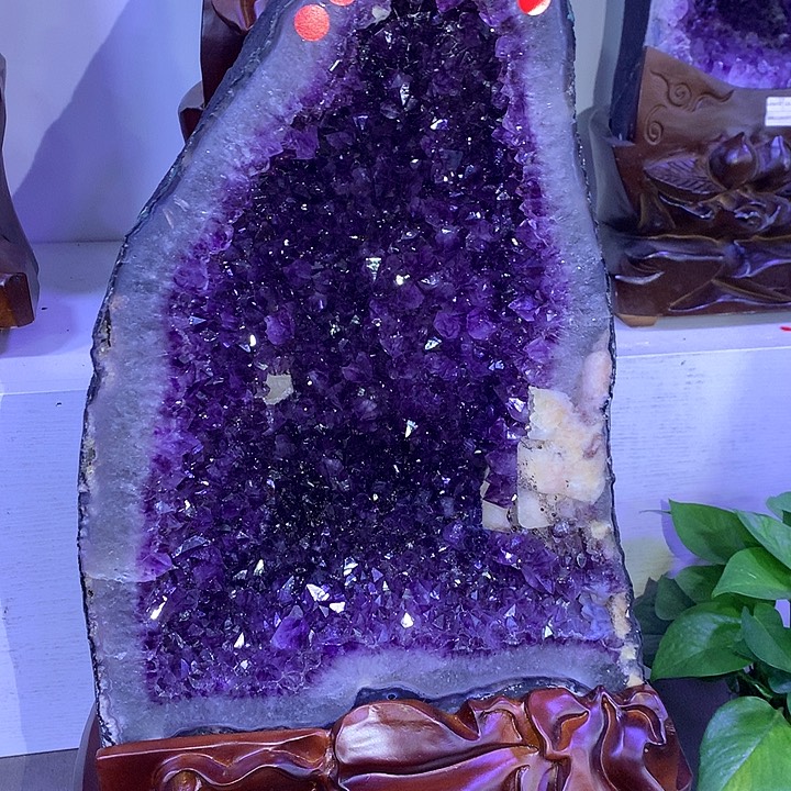 大型摆件（非配饰）未镶嵌紫晶晶