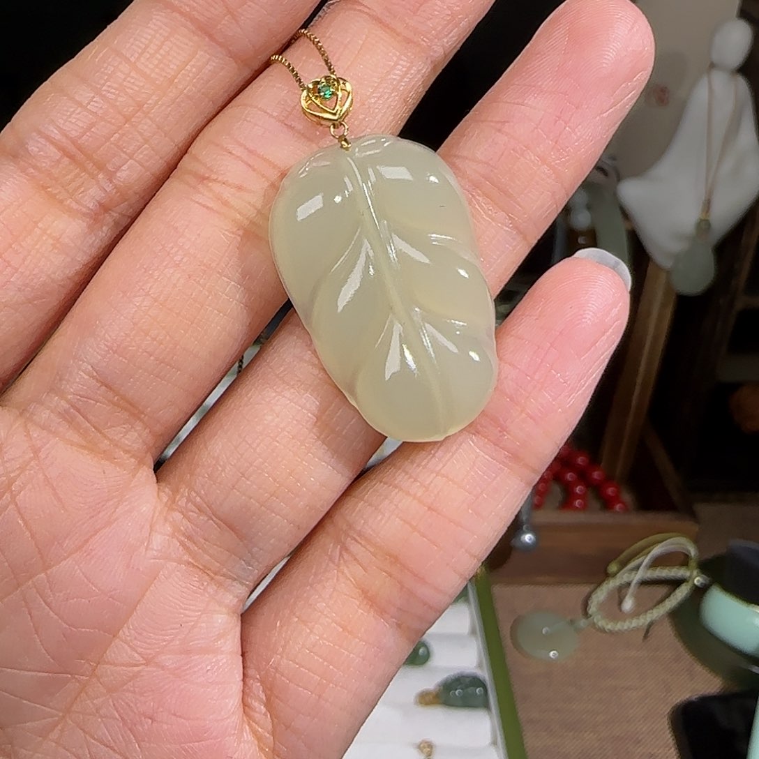 和田玉颈饰未镶嵌❣️***