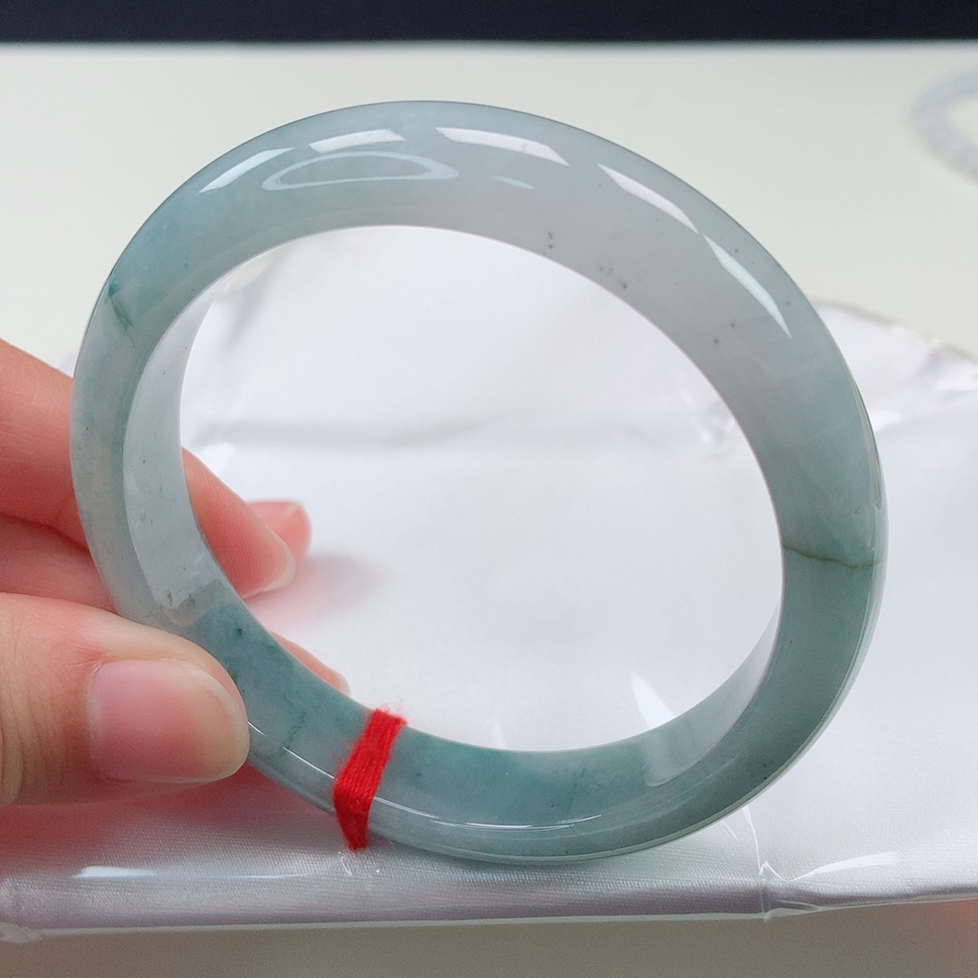 翡翠手镯未镶嵌58正圈