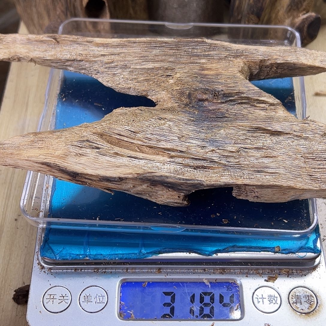 香料绿奇楠虫漏31克乌身