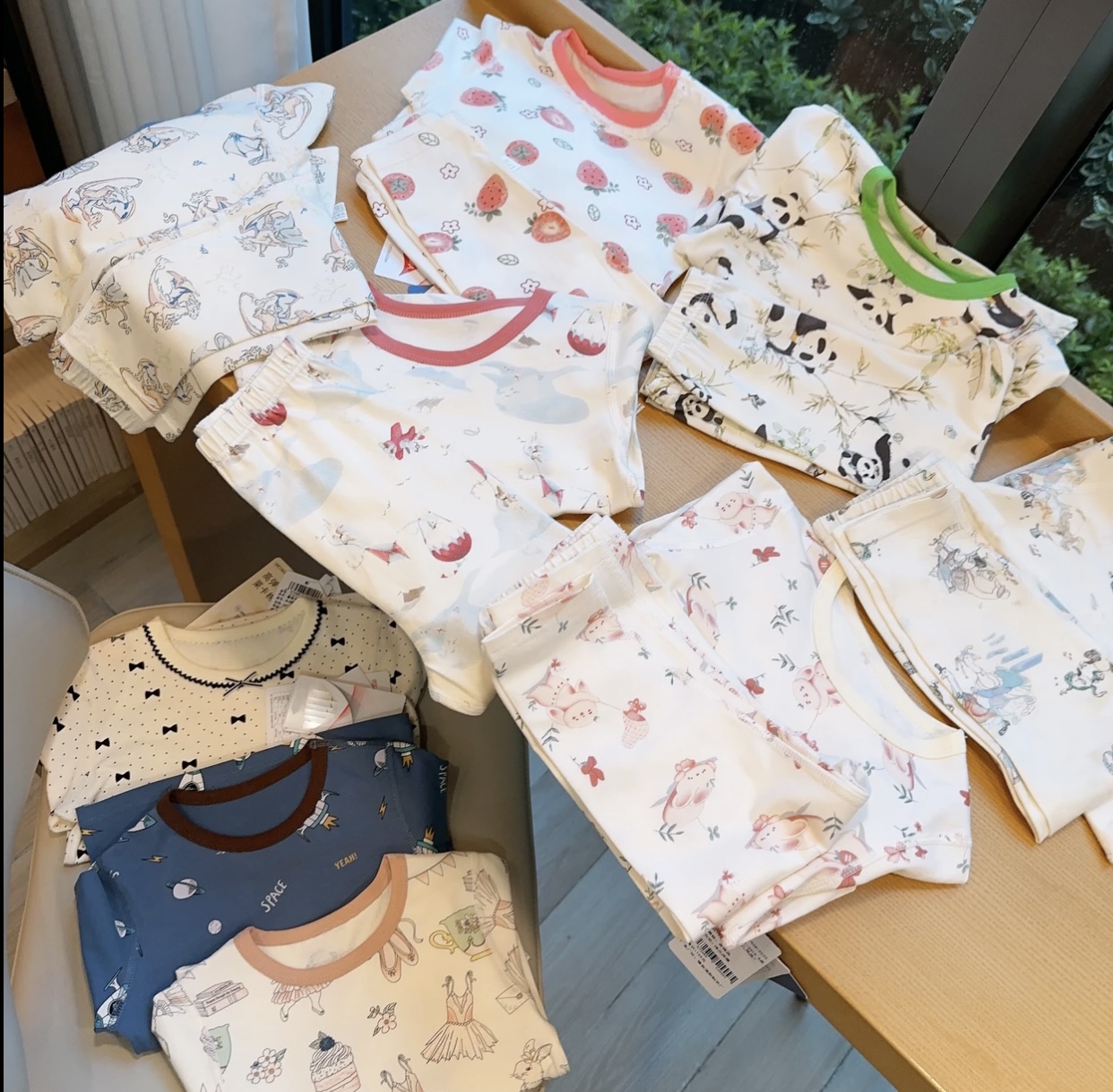 直播扣号儿童纯棉秋衣秋裤套装小童宝宝内衣家居服睡衣婴幼儿秋冬