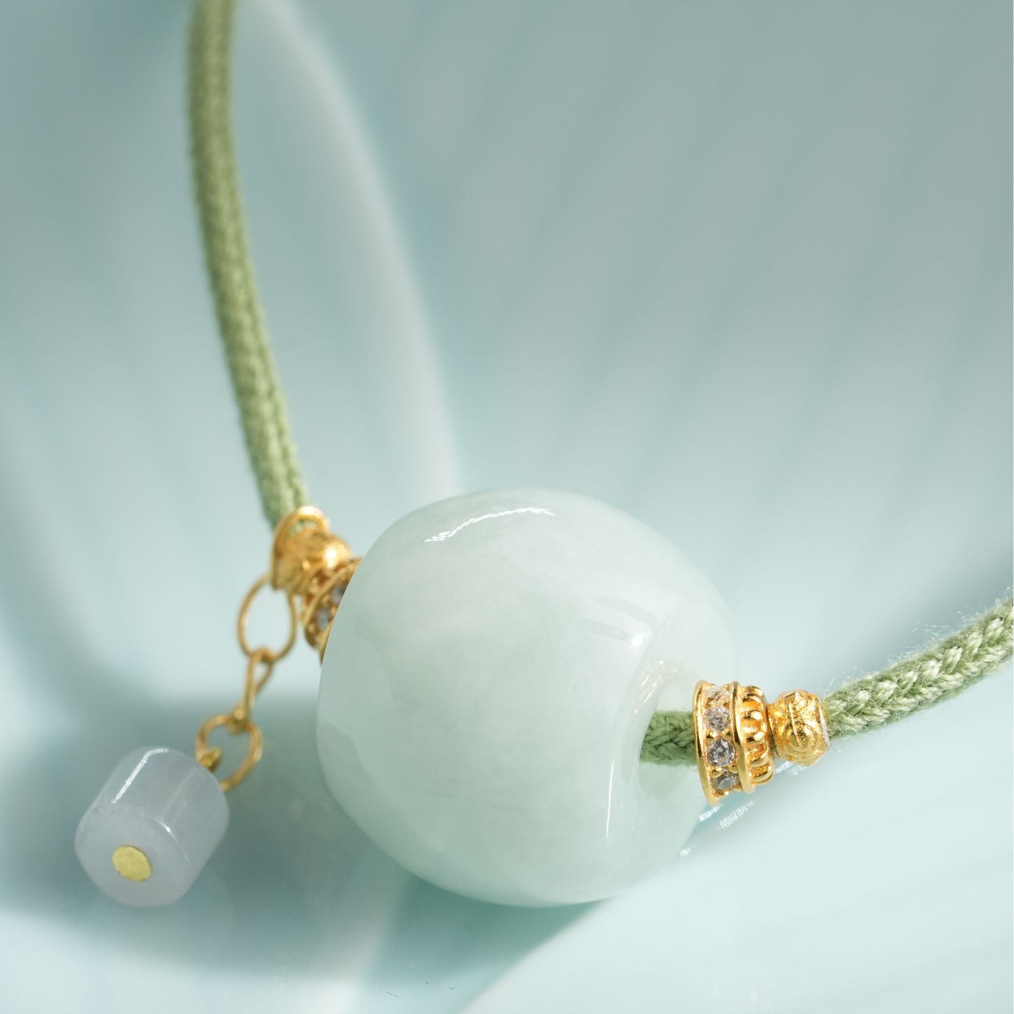 翡翠路路通吊坠s925-15*15*12mm-多样性发其一-ms70-1513